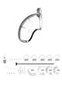 Chastity Cage with Urethral Sounding